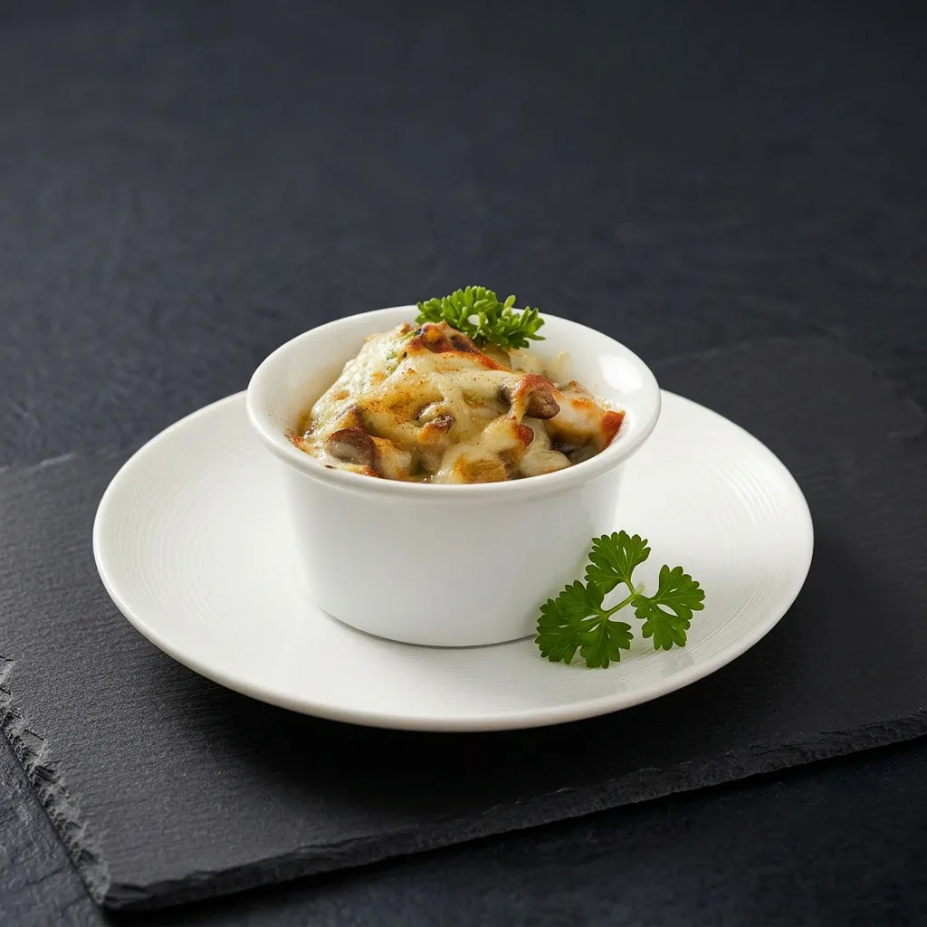 Жульен с грибами и сыром